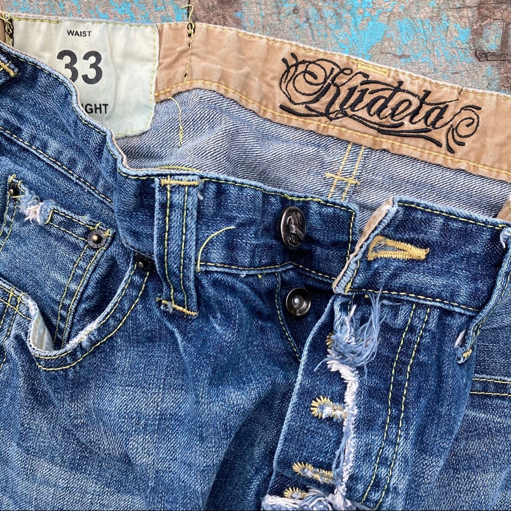 Kudeta Button Down Jeans 33 Straight